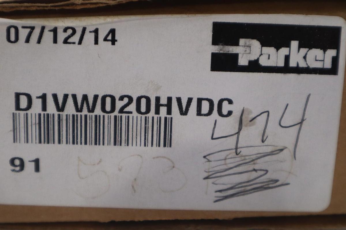 Used Parker D1VW020HVDC Parker DIR CNTRL SO NEW WITH BOX STOCK G347A