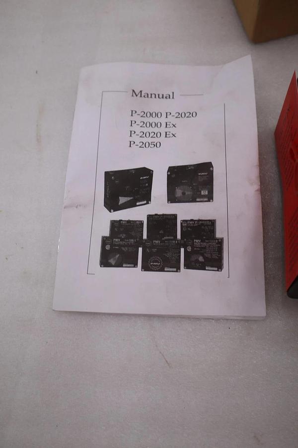 Used PMV FLOWSERVE ELECTRO-PNEUMATIC DOUBLE ACTING VALVE POSITIONER P-2020 NEW UNIT