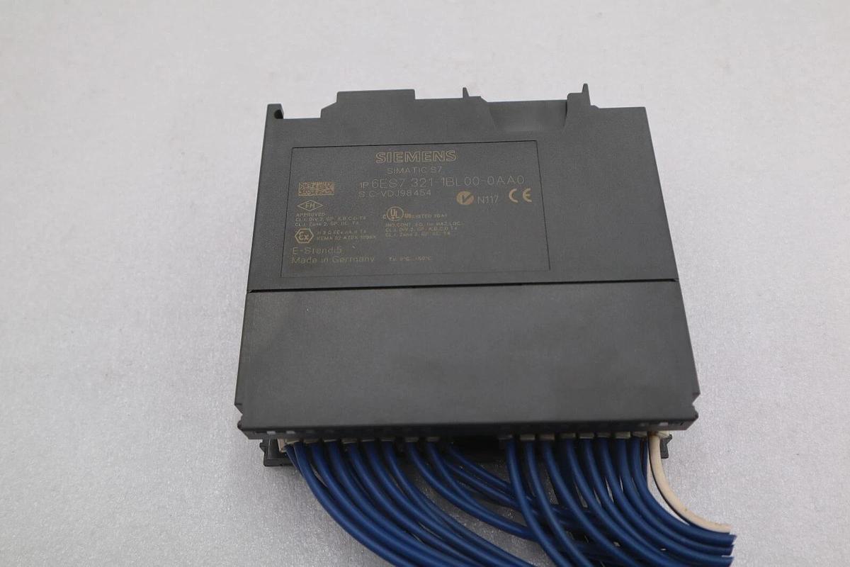 Used LOT OF 4 SIEMENS SIMATIC S7 INPUT MODULE 6ES7 321-1BL00-0AA0 STOCK K-3499