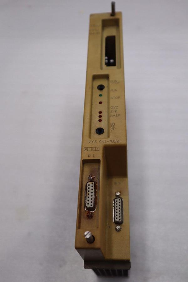 Used Siemens 6ES5-943-7UB21 Simatic S5 Central Processing Unit Module PLC STOCK 5379
