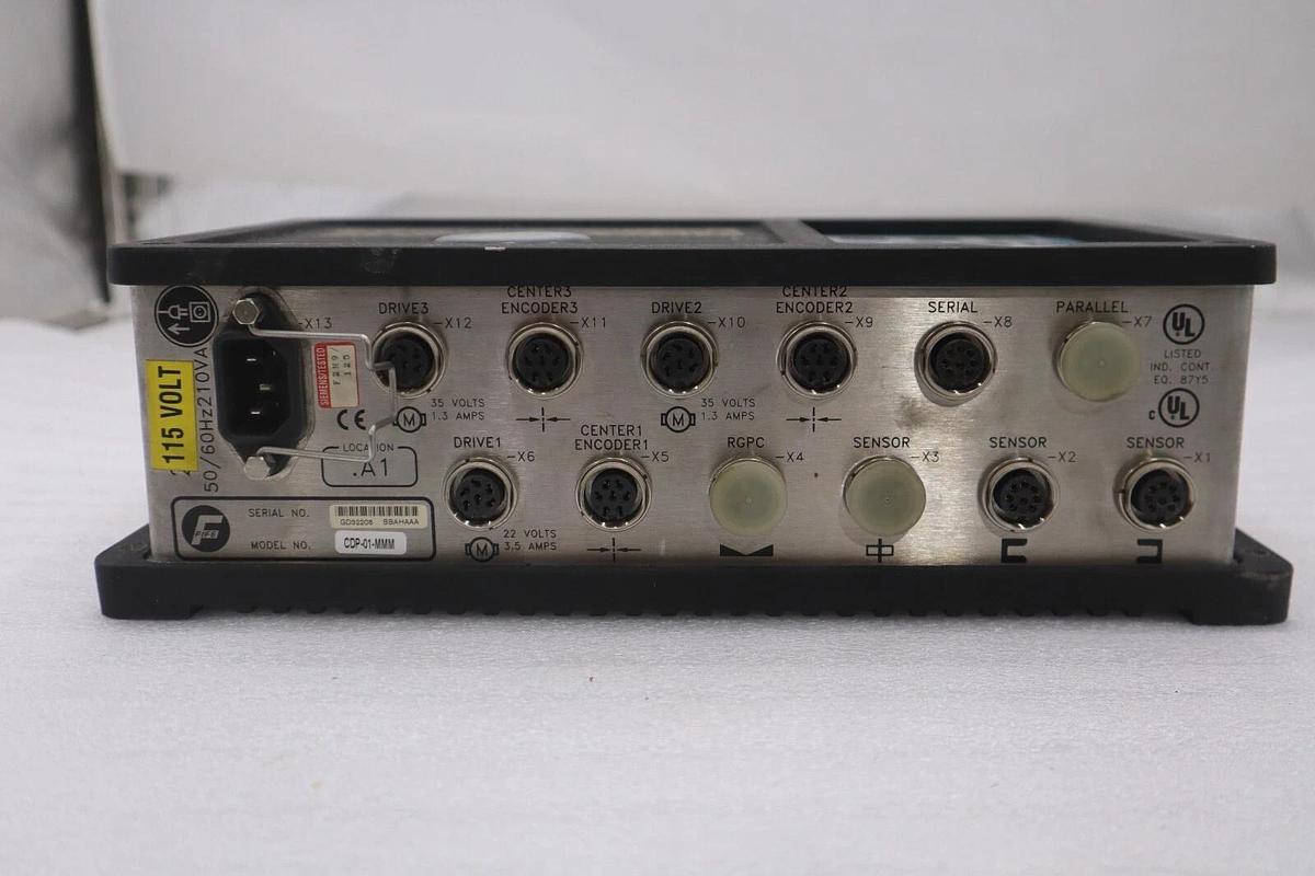 Used FIFE CDP-01-MMM CONTROL ASSEMBLY WEB GUIDE 120 / 240 VAC STOCK 619D