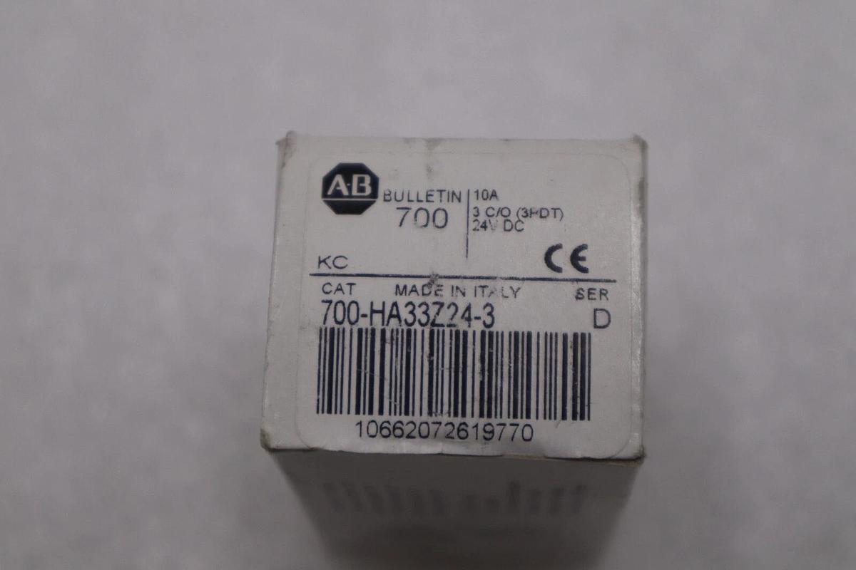 Used LOT OF 3 - ALLEN BRADLEY 700-HA33Z24-3 SERIES D RELAY STOCK H330