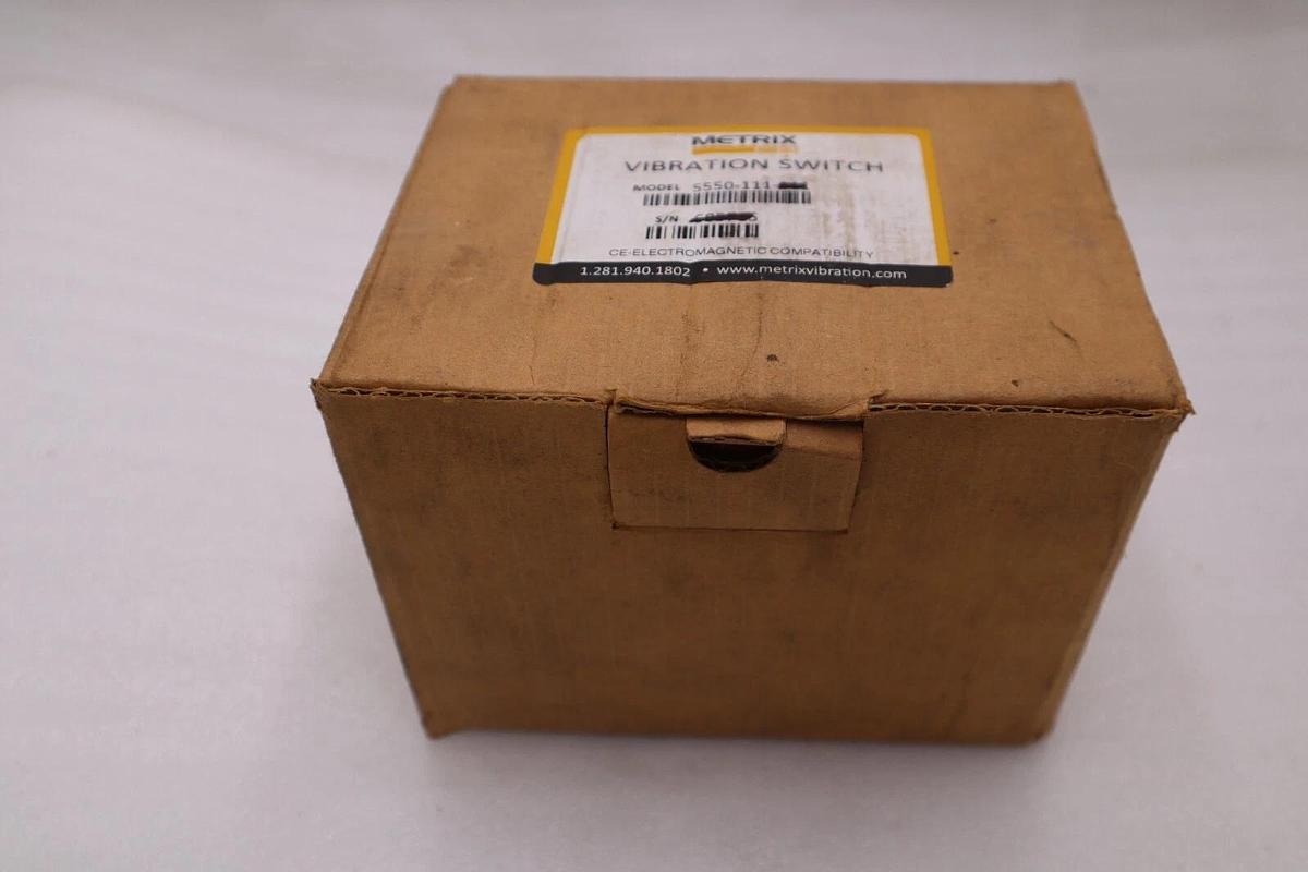 Used NEW Metrix 5550-011-01 Vibralert Vibration Switch 480V-AC STOCK H933