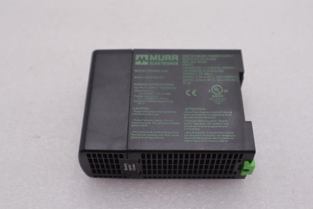 Used MURR ELEKTRONIK MCS-B-2.5-110-240/24 / MCSB2511024024 NEW STOCK K-1616A