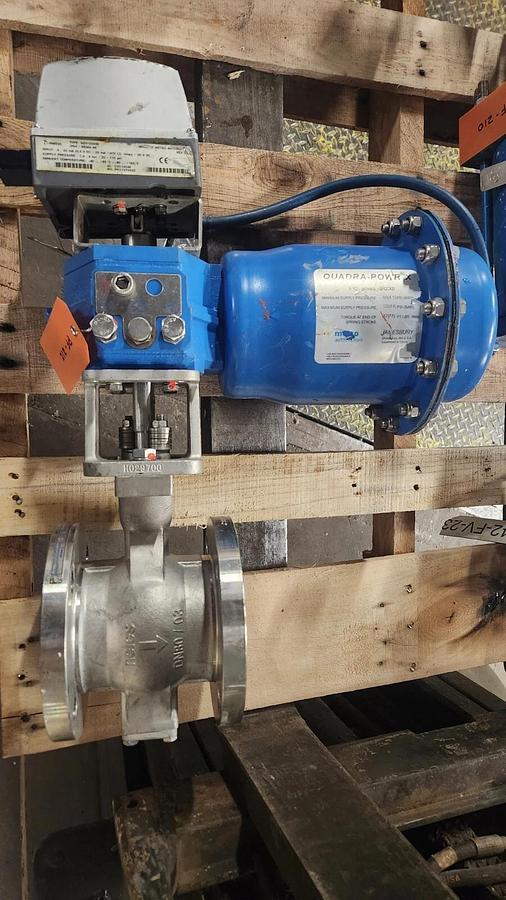 Used 3" QUADRA-POWR® X ROTARY ACTUATORS QPX2C/K20 W/ NELES METSO ND9103HN #PF - 212