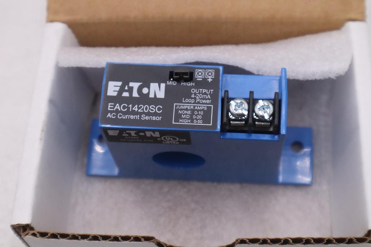 Eaton EAC1420SC Top Terminal Current Sensor NEW IN BOX STOCK GF-760A