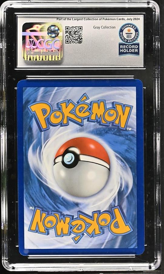 Used 2023 POKEMON PALDEA EVOLVED HYPER RARE #278 BASIC GRASS ENERGY CGC WORLD RECORD