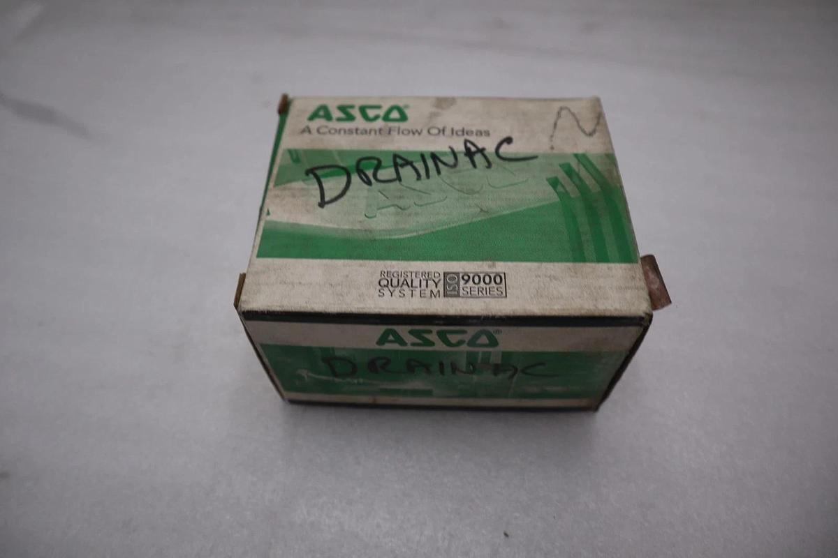Used NEW ASCO 8314G6 120/60 110/50 SOLENOID VALVE - STOCK K-3255CC