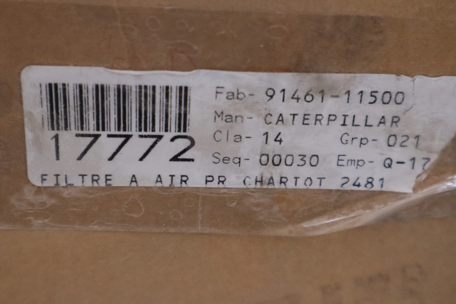 Used CAT Fits Caterpillar 91461-11500/ 9146111500 Lift Trucks - STOCK GF1001