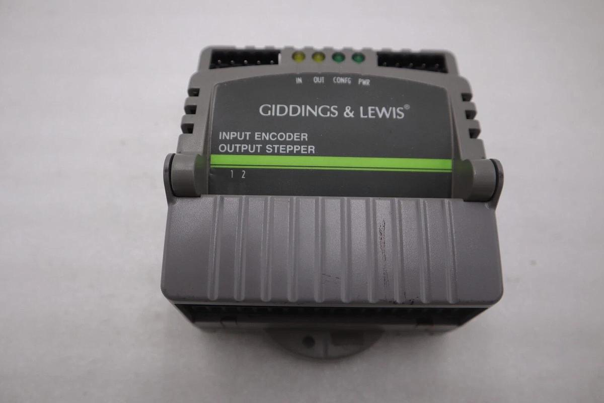 Used GIDDINGS & LEWIS M.1017.3143 R5 STEPPER OUTPUT ENCODER INPUT STOCK 661-D