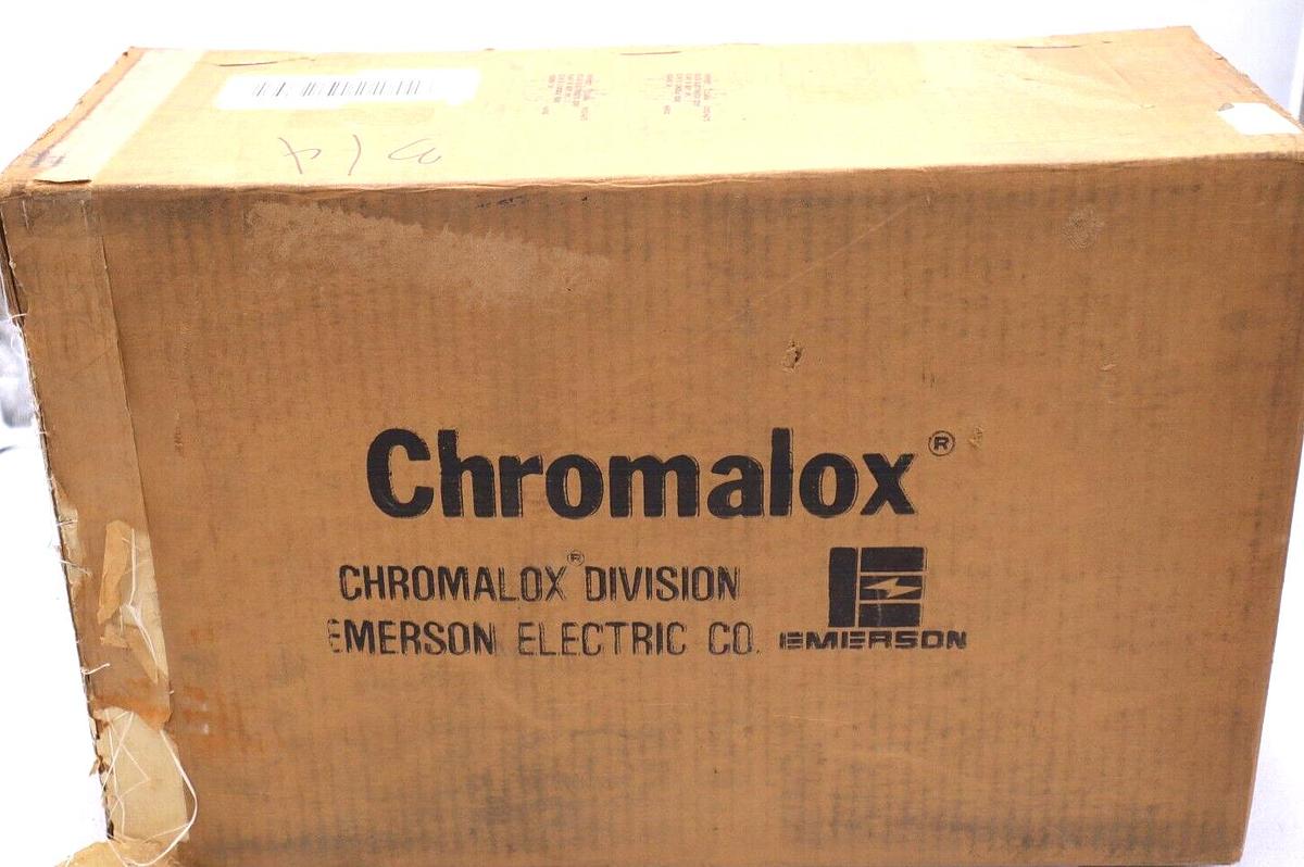 Used CHROMALOX 090957-01 EMERSON ELECTRIC HEATER 3P 6kw 480V P/N MR-82375 STOCK #2610