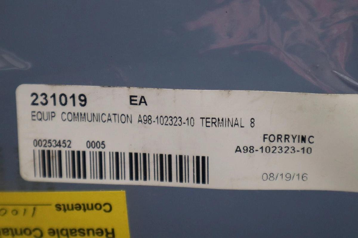 NEW OPEN BOX FORRY A98-102323-10 OPERATOR INTERFACE PANEL NEW STOCK G677