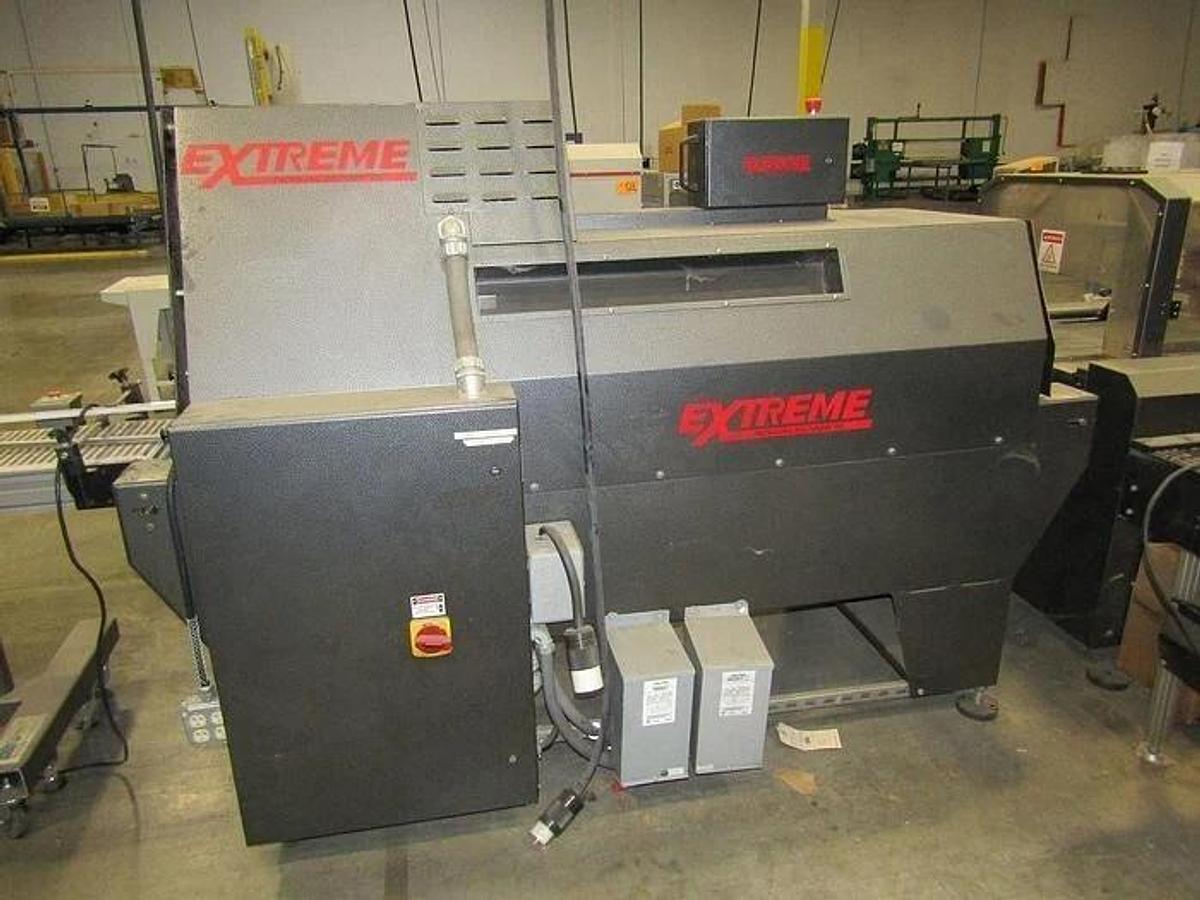 Used EXTREME PACKAGING SYSTEM MODEL S18-GDC SEALER XT18 HEAT SHRINK TUNNEL (2008)