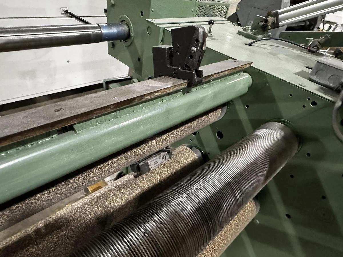 Used 30" STANFORD MODEL 142 LT DOCTOR REWINDER MACHINE WITH EDGE GUIDE 24" DIAMETERS