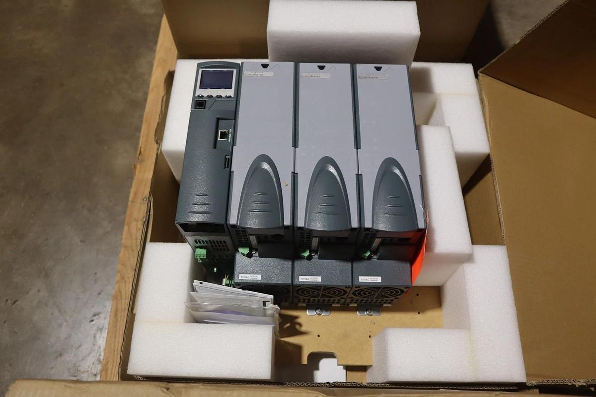Used Eurotherm EPOWER/3PH-160A/600V/115V EPower SCR Power Controller NEW IN BOX #S707