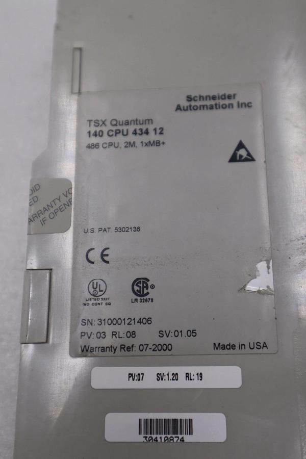 SCHNEIDER ELECTRIC 140CPU43412A / 140 CPU 434 12 STOCK H1773