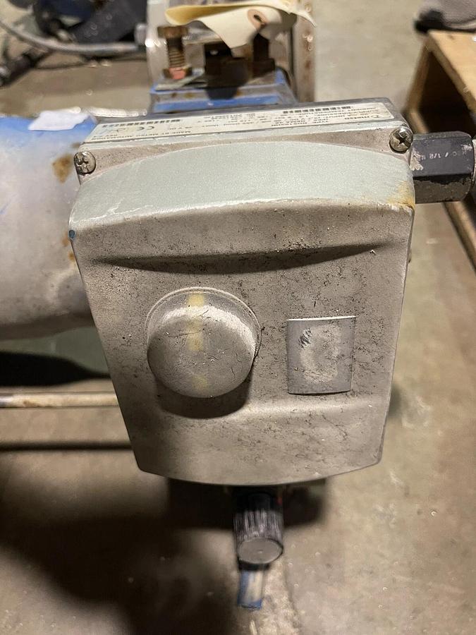 Used 3.5" JAMESBURY QUADRA-POWR X METSO QPX2C/K20 100PSI V-BALL VALVE NELES S-52 W-27