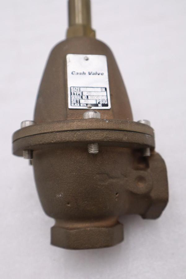 Used NEW OPEN BOX Cash Valve K5 1" Angle Back Pressure Valve STOCK H1213