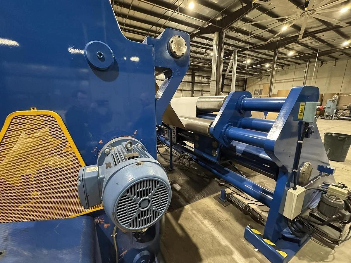 Used 80” WIDE AUSQUIP MODEL JM-80-60 TWO DRUM WINDER - UPDATED HMI