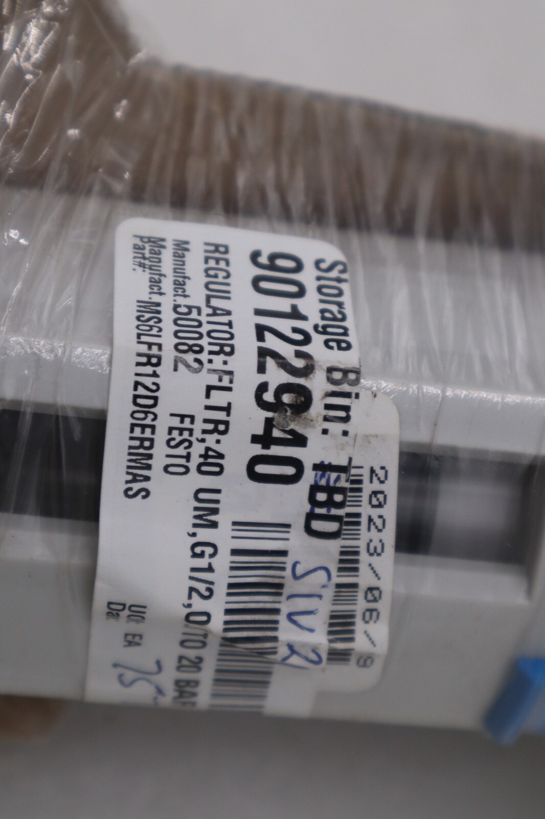 Used NEW OPEN BOX  FESTO pressure relief valve MS6-LFR-1/2-D6-E-R-M-AS STOCK  5579-A