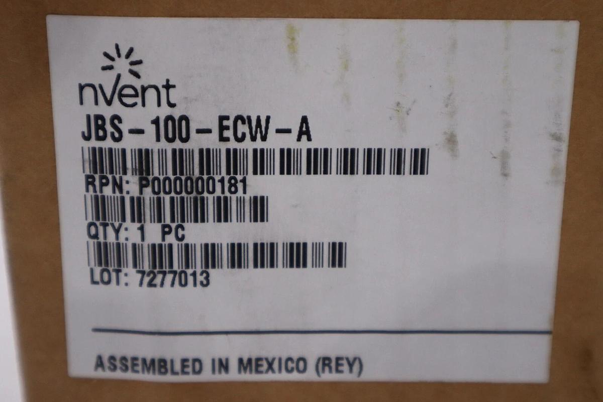 NVENT RAYCHEM JBS-100-ECW-A 100-277VAC 30A ELECTRIC THERMOSTAT NEW STOCK 5928