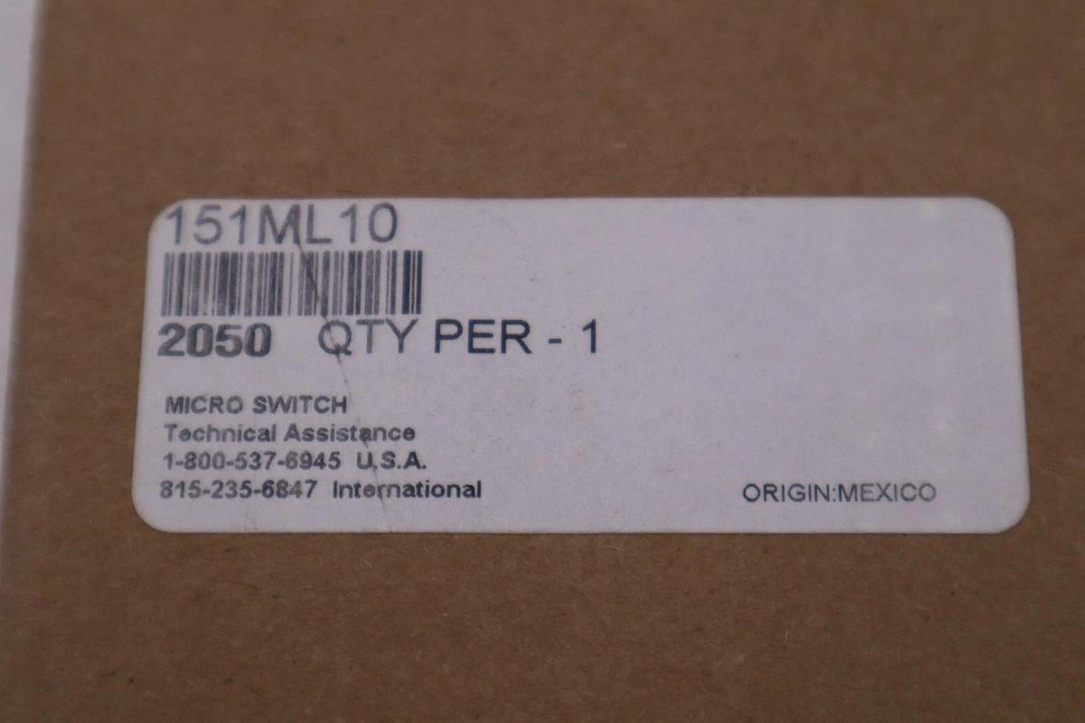 Honeywell Limit Switch 151ML10 Side Rotary w/Rod NEW UNIT STOCK G14A