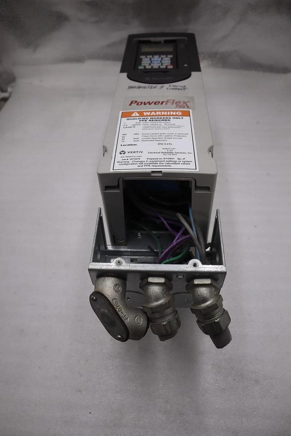 Used ALLEN BRADLEY 20G11ND022JA0NNNNN /A PowerFlex 755 AC DRIVE - STOCK 3731CC