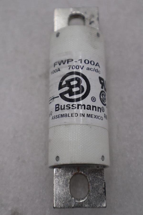 BUSSMANN BUSS FWP-100A 100 Amp Semiconductor Fuse 700V AC/DC STOCK K-3776