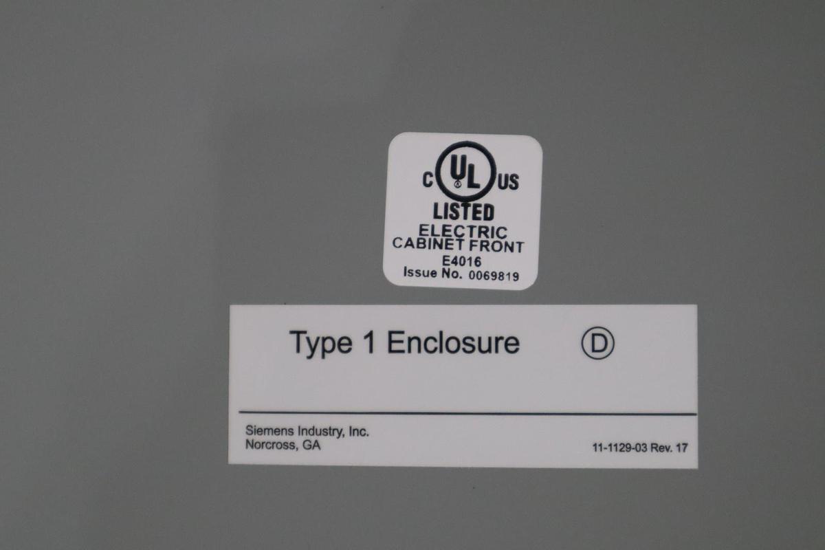 Used SIEMENS P1 250A 208Y/120V P1C30BL100CTST MAIN BEAKER STOCK HS40