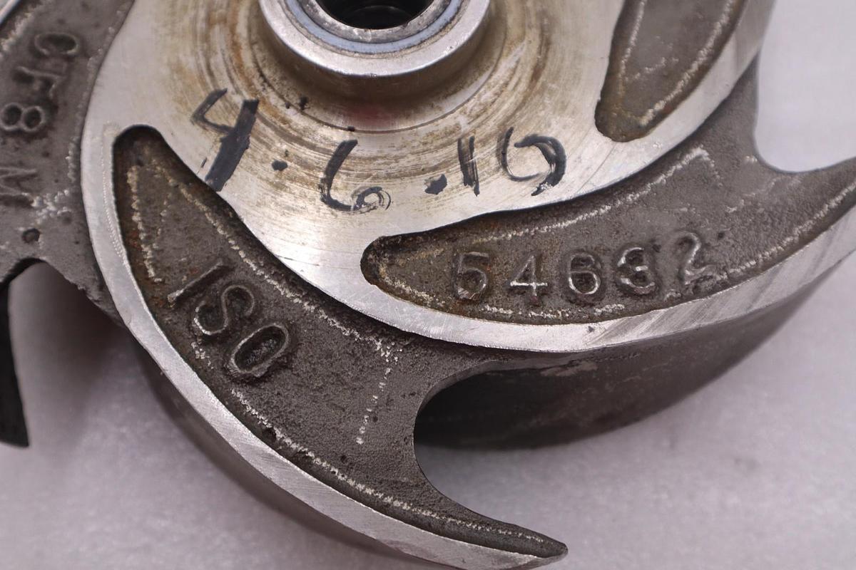 Used Goulds 3196 54632 4x6-10 CF8M Stainless Impeller - STOCK G412B