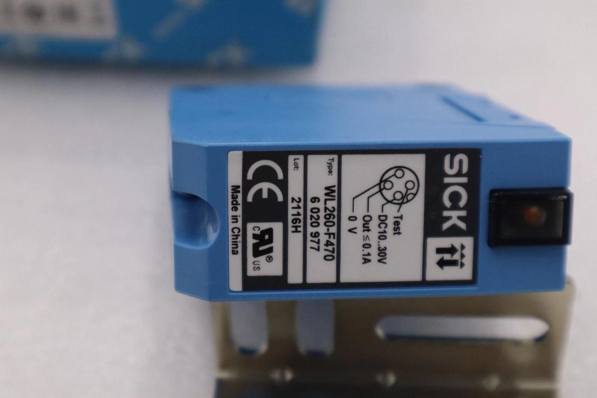 Used New SICK WL260F470 WL260-F470 6020977 Photoelectric Switch STOCK H634A
