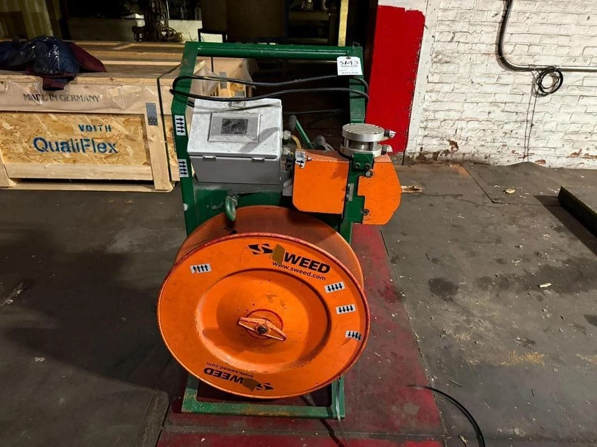 Used SWEED CL200 AE Cut-to-Length Strapping Dispenser (Plastic Strapping)