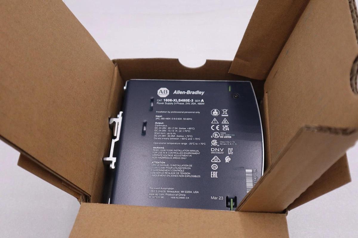 NEW OPEN BOX AB ALLEN BRADLEY 1606-XLS480E-3 POWER SUPPLY STK GF272