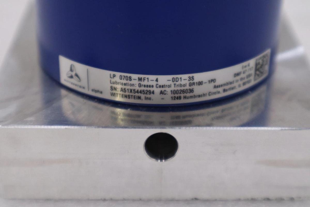 NEW Wittenstein LP 070S-MF1-4-0D1-3S/ LP070S-MF1-4-0D1-3S Gear Reducer STK H1264