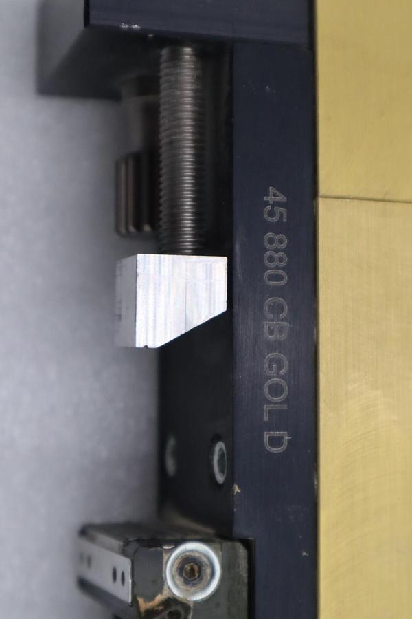 Used Mario Cotta 45 880 CB Gold Pneumatic Shear Knife Holder STOCK S-125-A