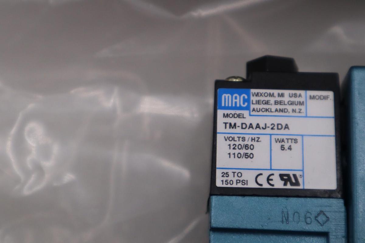 Used Mac VALVE 82A-CC-CPA-TM-DAAP-2DA-9 NEW STOCK H59A