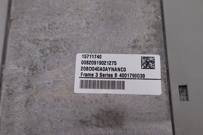 Used Allen-Bradley 20BD040A0AYNANC0 SER B 30 HP PowerFlex 700 AC Drive STOCK 2399