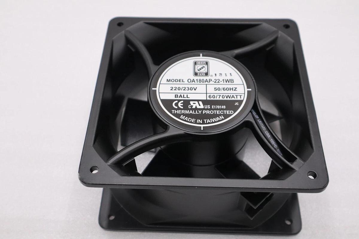NEW OPEN BOX ORION FAN OA180AP-22-1WB STOCK 5867