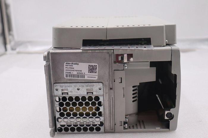 Used 2018 Allen Bradley PowerFlex 700S VFD 20DD022A0EYNANANE 15HP STOCK 2703