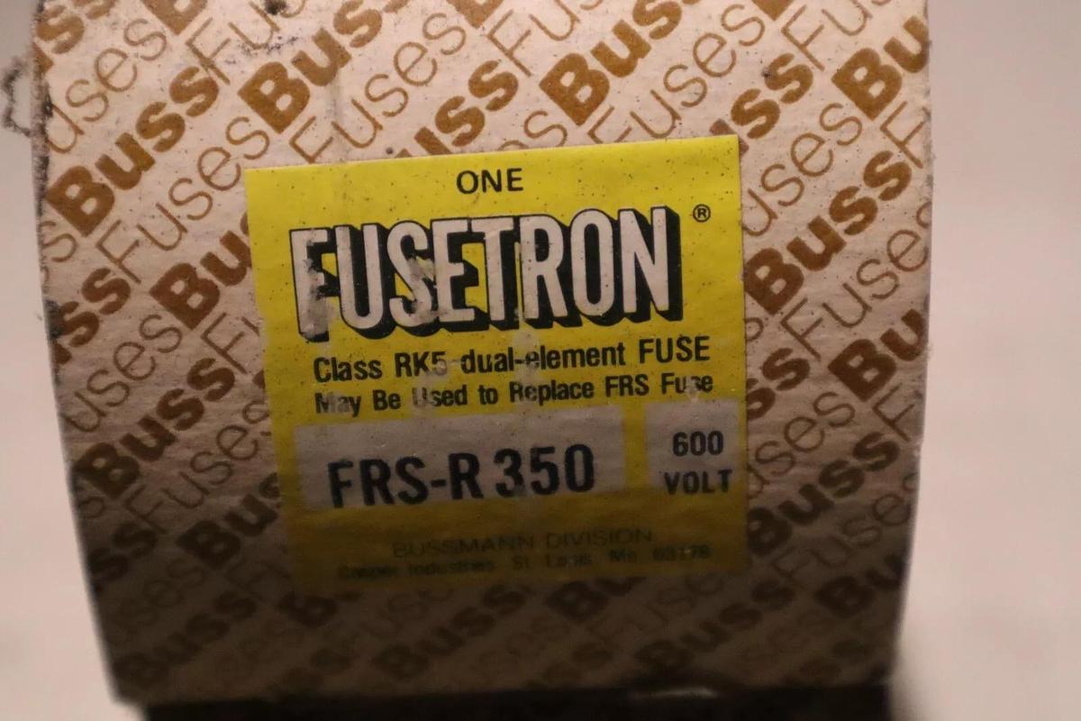 NEW COOPER BUSSMANN FRS-R-350 FUSETRON 350 AMP FUSE STOCK 5805