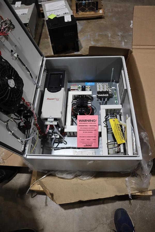 Used New Powerflex 753 24F11AD8P0JA6NNNNN-ND-AD-BO-C1-F0-IB-L1-L2.. 5HP TYPE 1 #S-603