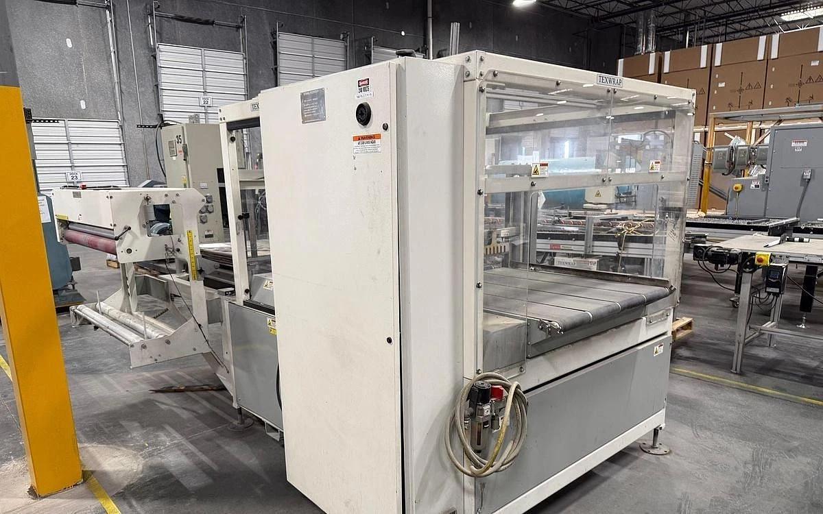 Used 36" TEXWRAP MODEL STB-3618SSR SIDE SEAL AND STB-1348 HEAT TUNNEL SYSTEM 2018