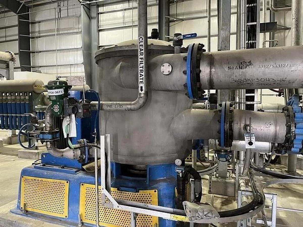 Used BIRD M800 PRESSURE SCREEN REBUILT BY AFT IN 2018