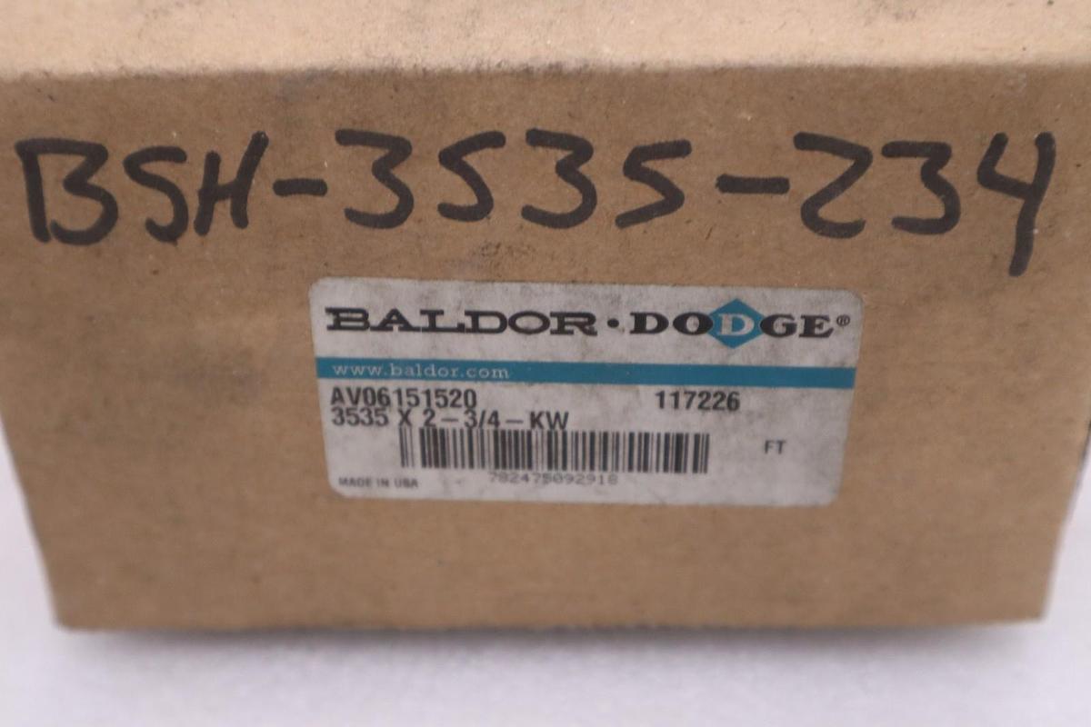 Used DODGE 117226 3535X2-3/4KW NEW OPEN BOX STOCK GF647