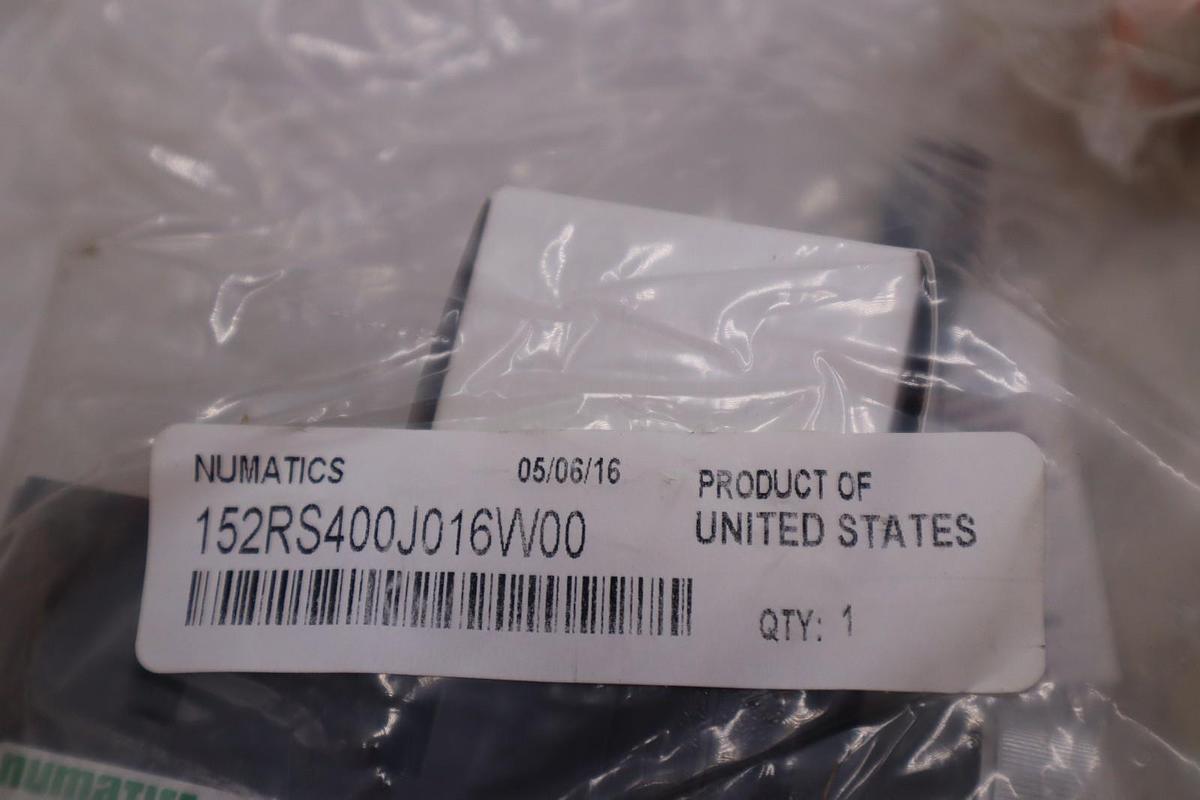 NUMATICS 15RS400J016W00 STOCK #2146A