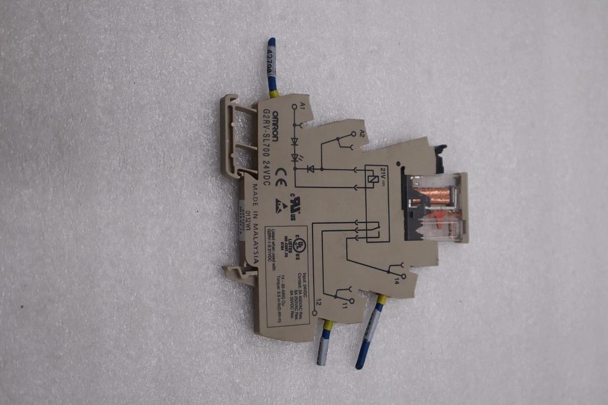 Used LOT OF 4        OMRON G2RV-SL700-24VDC RELAY STOCK H1668A