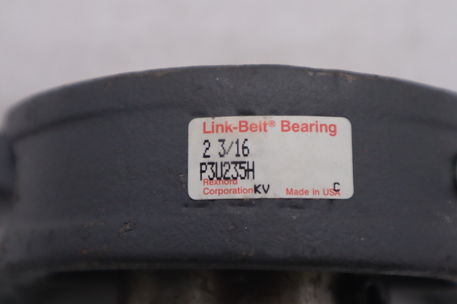 Used NEW OPEN BOX Link Belt P3U235H 2 3/16'' 2-Bolt Pillow Block Bearing STOCK B-774