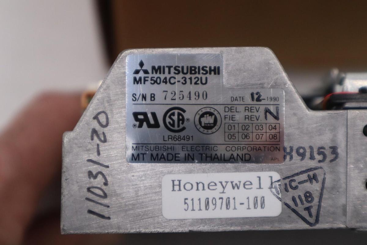 HONEYWELL 51109701-100/ MF504C-312U FLOPPY DISK DRIVE 5.25INCH STOCK G424