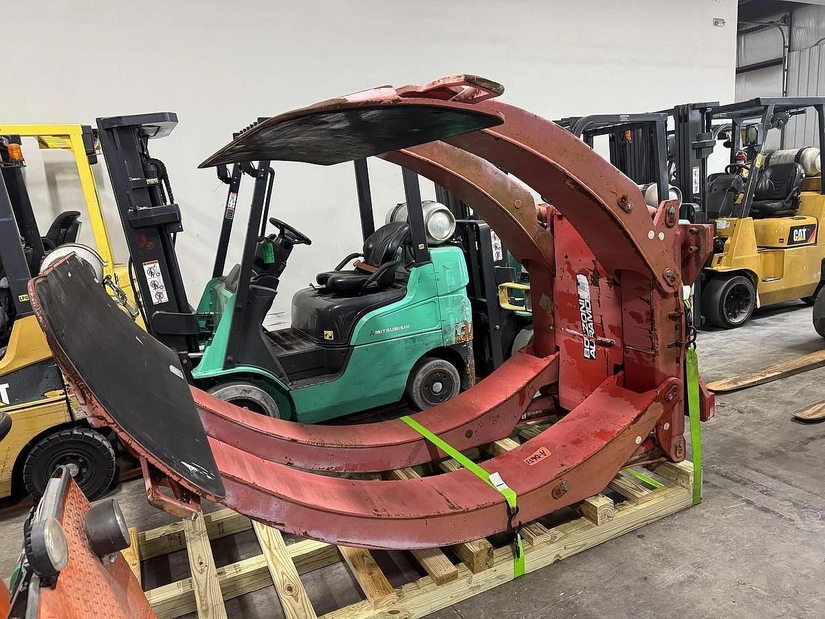 Used 120" BOLZONI MODEL RA-200 ATLE TISSUE ROLL CLAMP CLASS IV TESTED WORKING