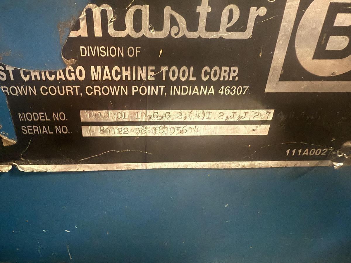 Used BALEMASTER HORITZONTAL AUTO TIE BALER 44100GL-10 TWIN 50 HP MOTORS 10" CYLINDER
